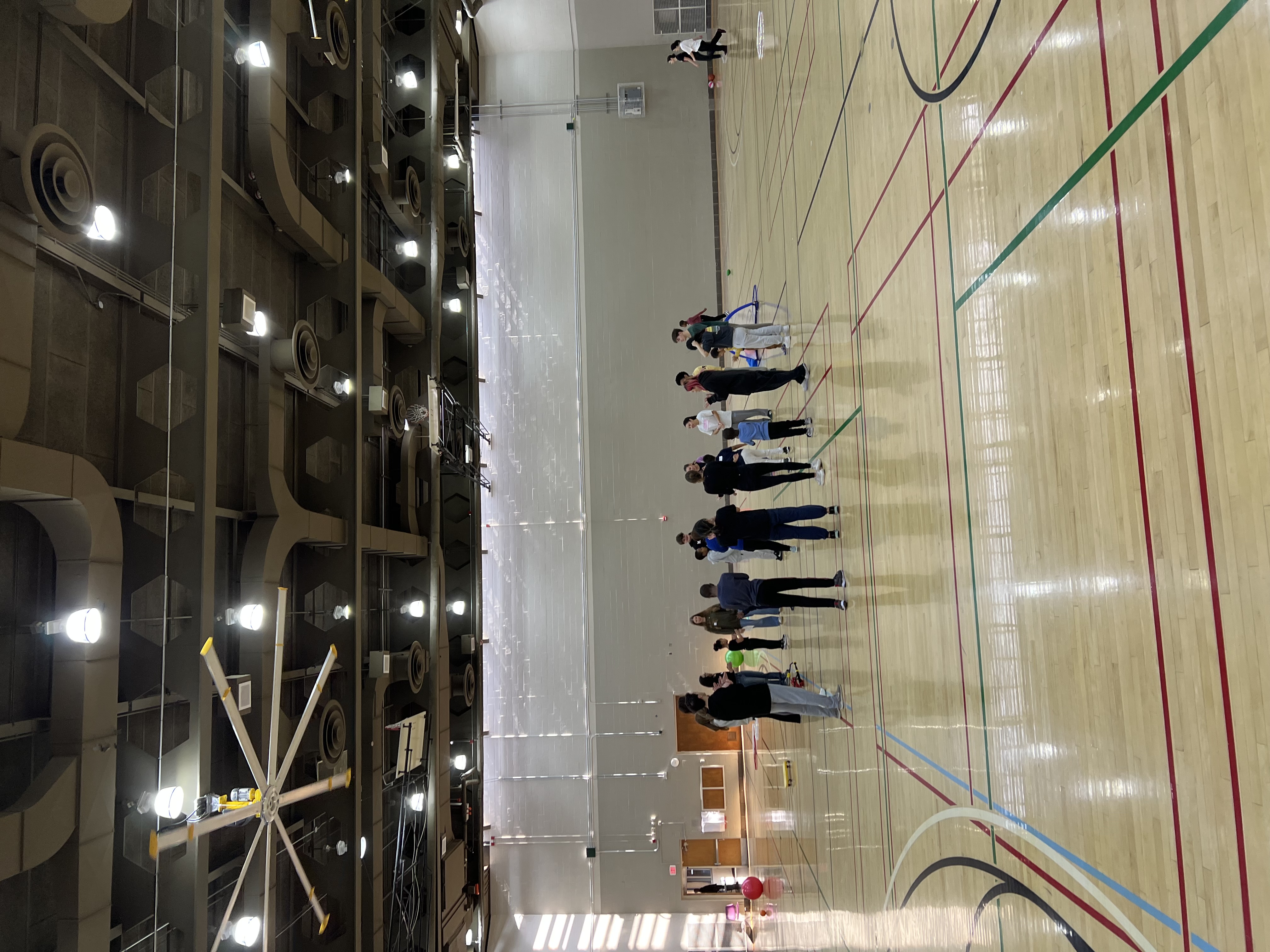 KEEN Greater DC volunteer session at UMD - basketball, running, and recreational activities